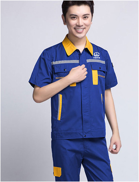 中国中铁隧道集团夏季工作服定做案例(图1)