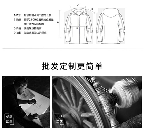 男羽绒三合一冲锋衣【现货】(图4)