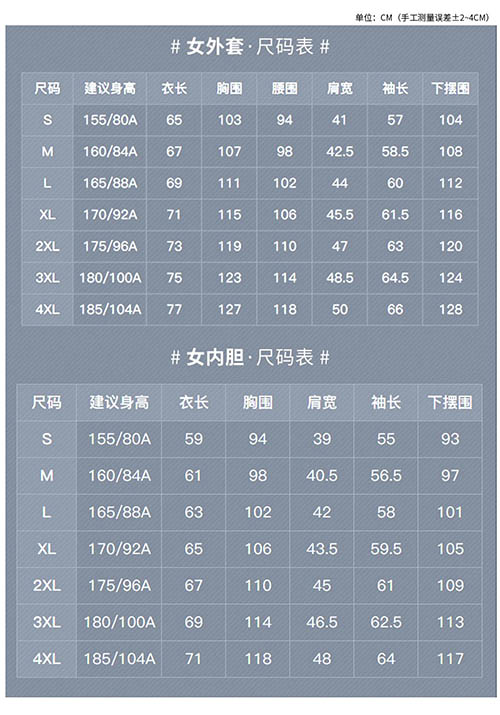 女羽绒三合一冲锋衣【现货】(图3)