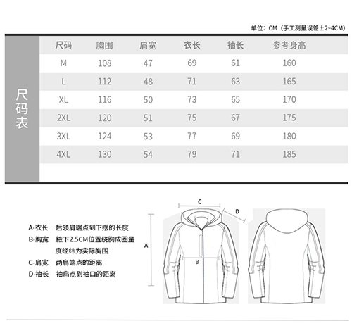 反光摇粒绒一体冲锋衣男女通用【现货】(图3)