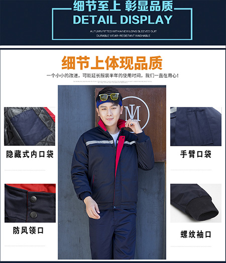 加厚棉衣工装棉袄防寒服【现货】(图1)