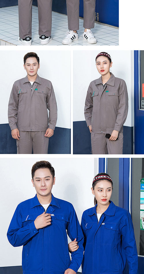 春秋纯棉工作服套装【现货】(图10)