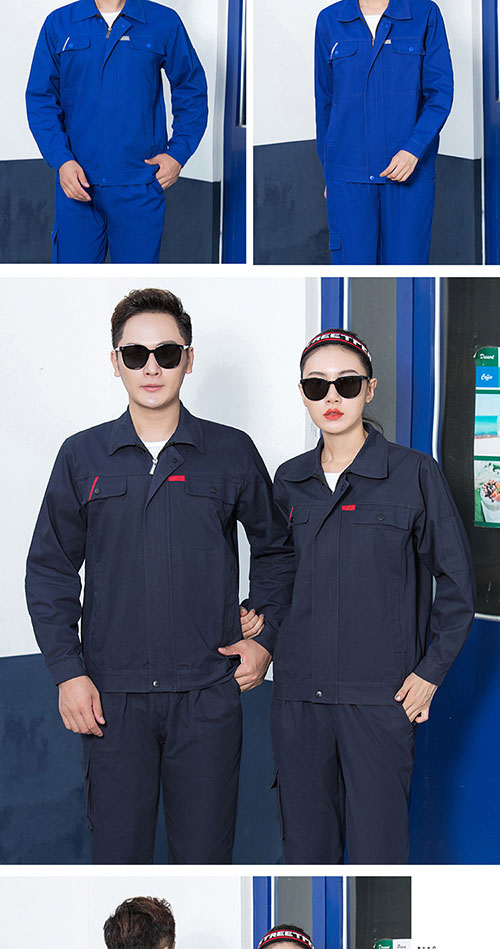 春秋纯棉工作服套装【现货】(图12)