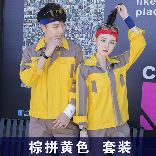 纯棉电焊长袖工作服套装【现货】(图6)