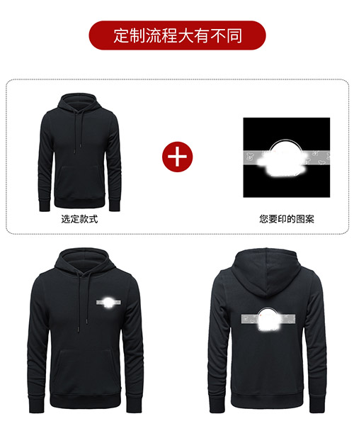 男士针织连帽套头卫衣300克【现货】(图7)